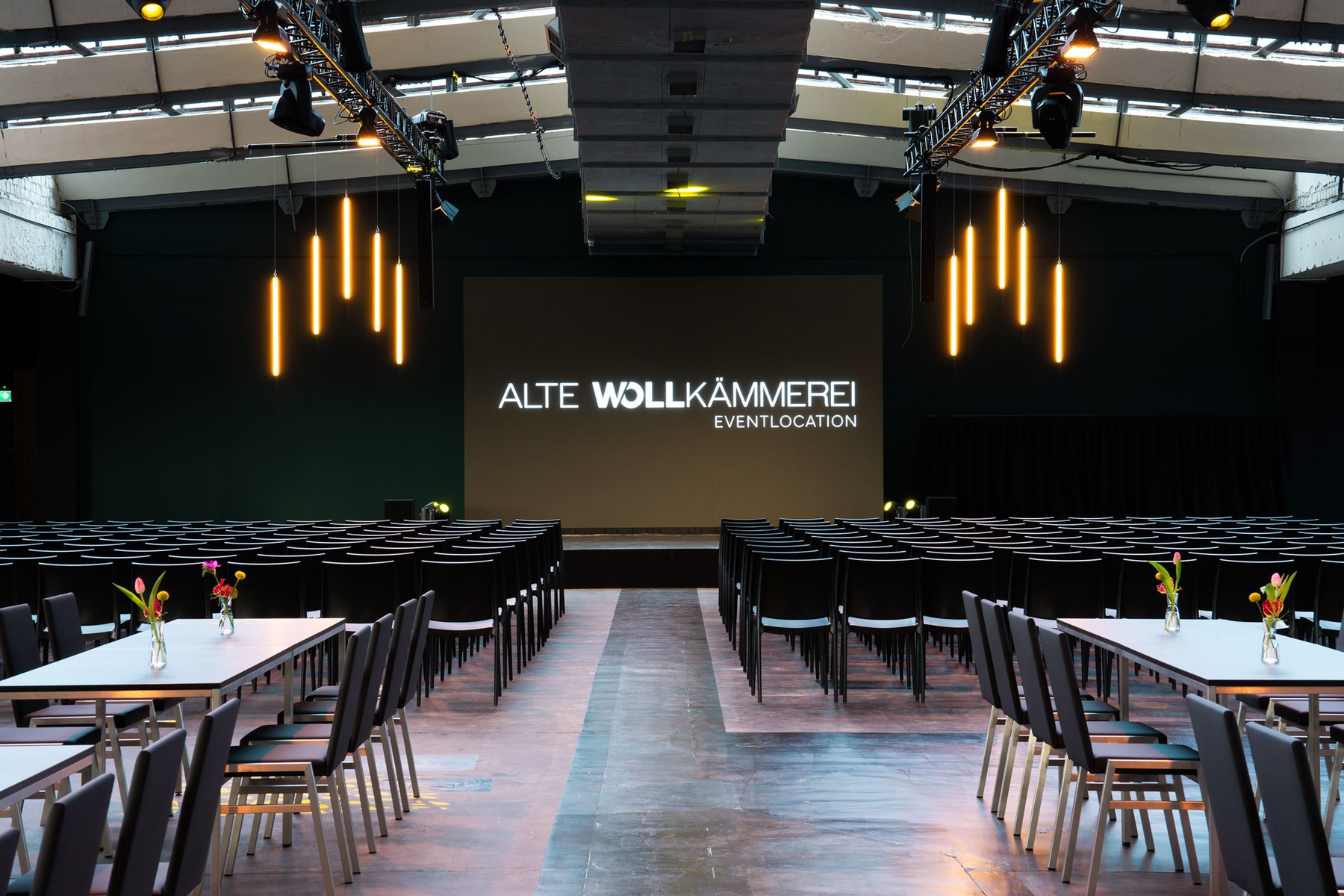 Aufbau einer Eventfläche