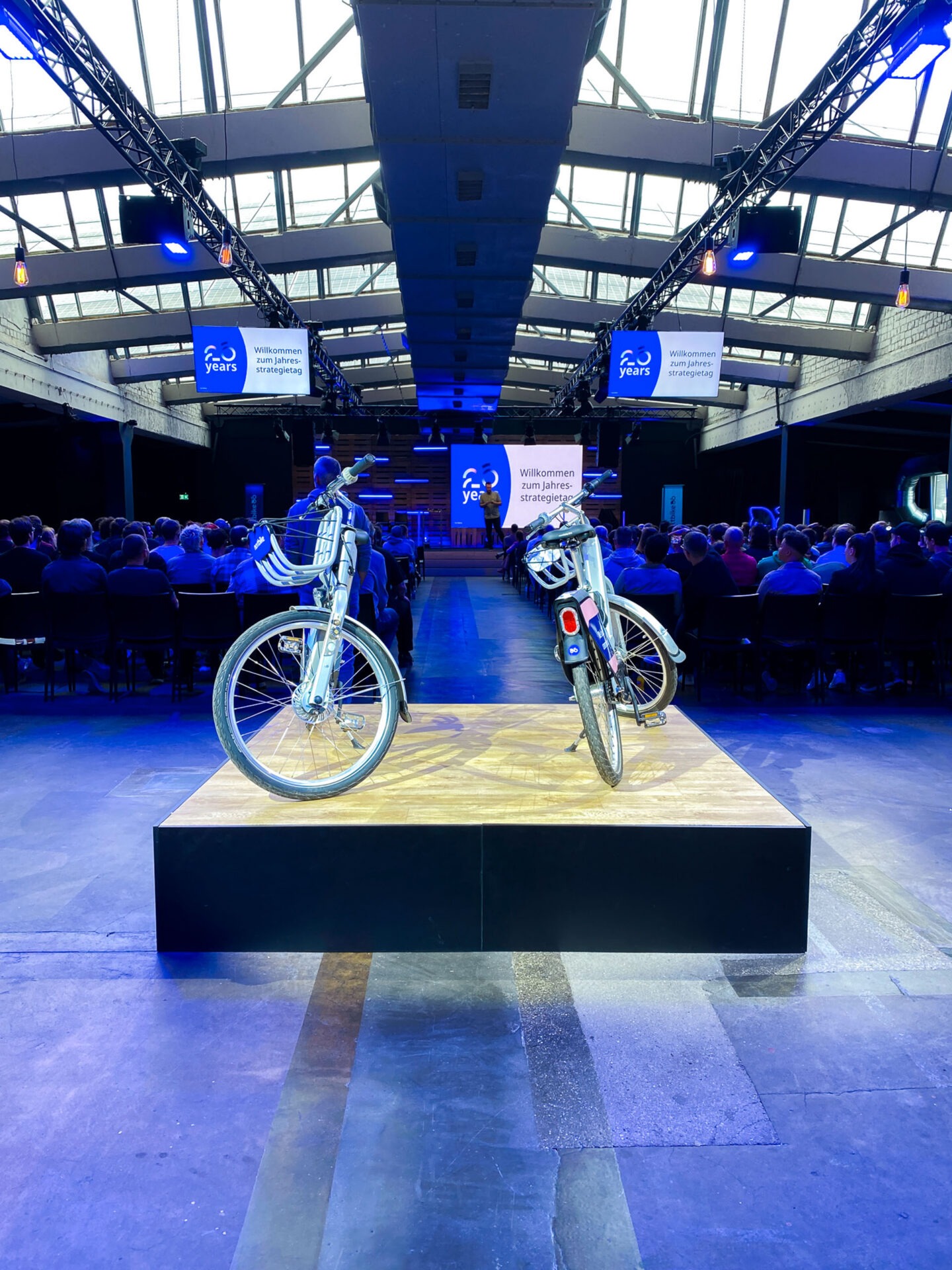 Referenz nextbike – Bühnentechnik von Soundlight