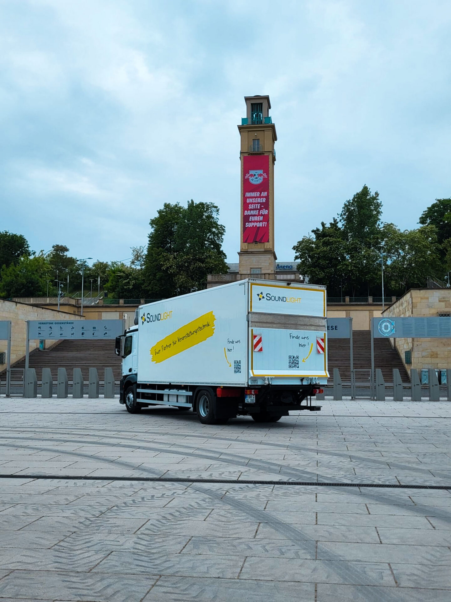 Referenz Red Bull – Event Infrastruktur von Soundlight