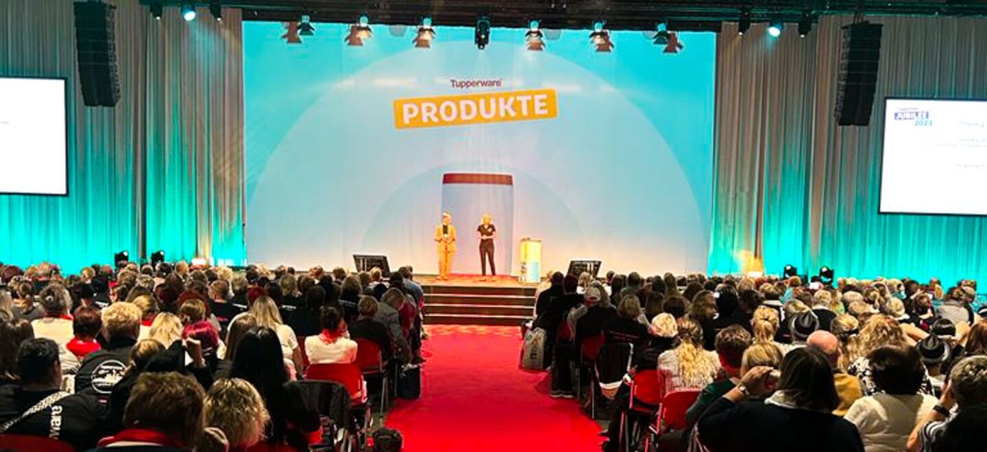 Gala Event für Tupperware in Fulda