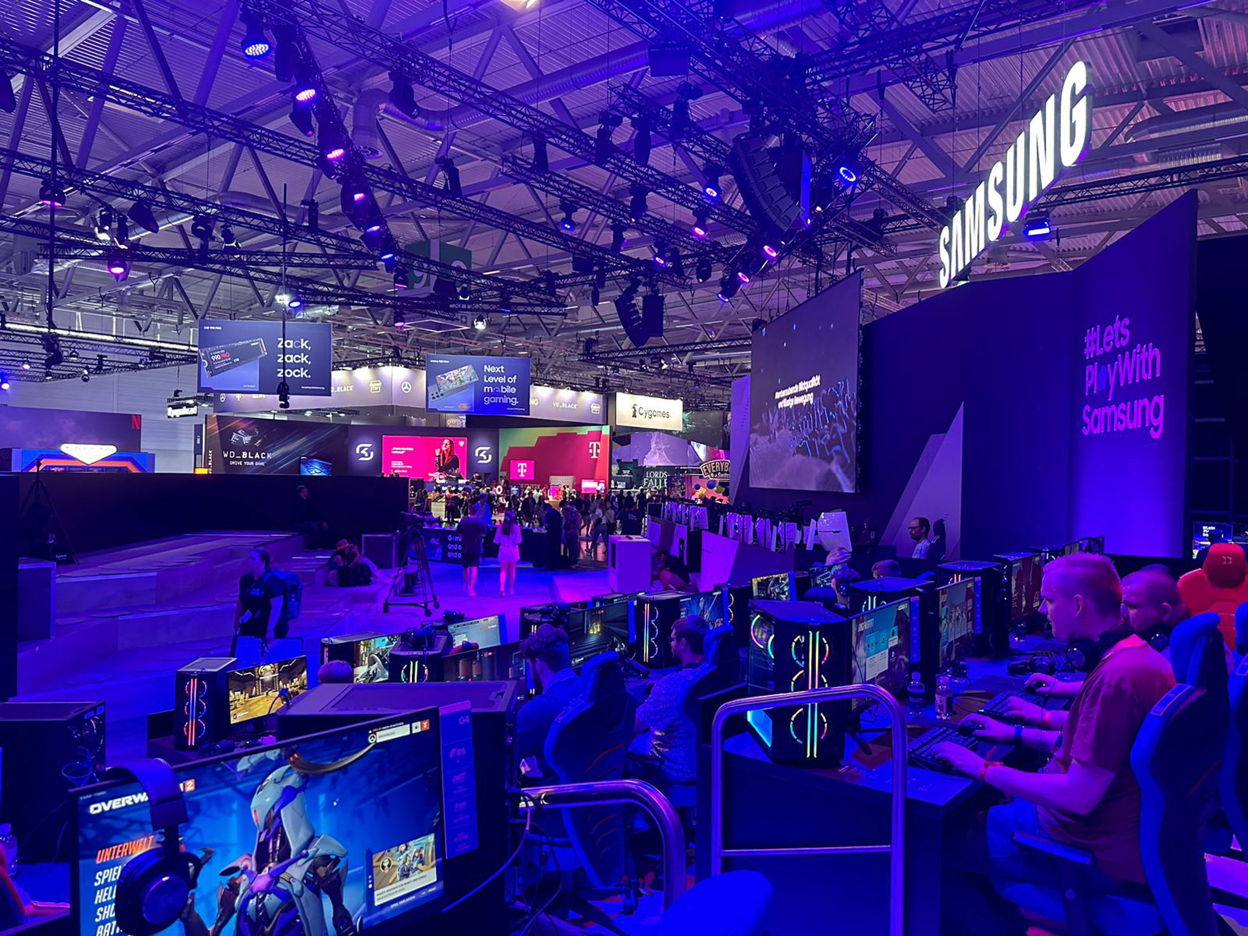 Messe Technik Umsetzung im Einsatz bei Soundlight